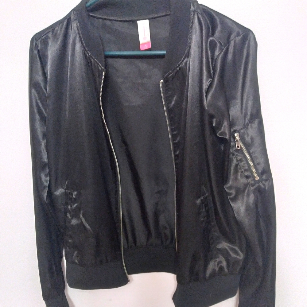 Black zip up